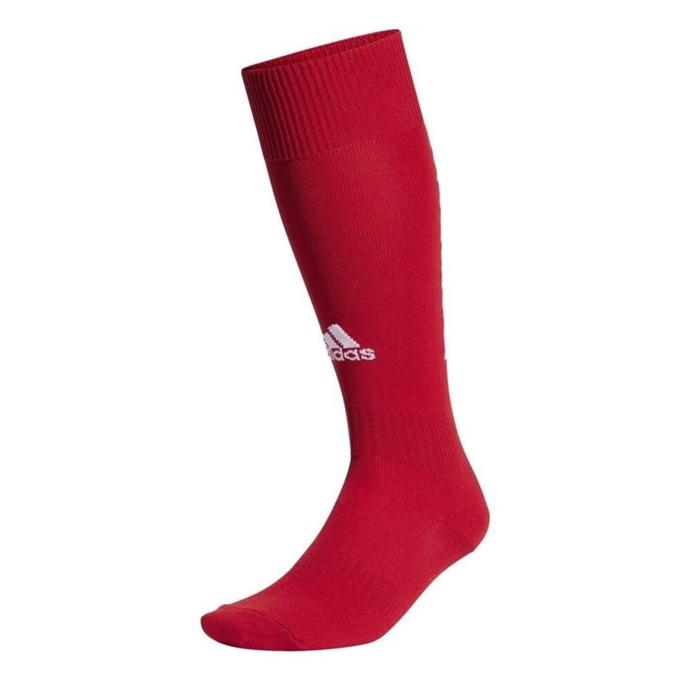 Adidas Unisex Adult Santos Football Socks / Red/White